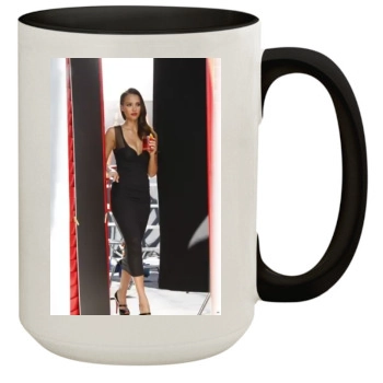 Jessica Alba 15oz Colored Inner & Handle Mug