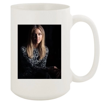 Jessica Alba 15oz White Mug