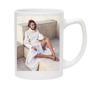 Jessica Alba 14oz White Statesman Mug