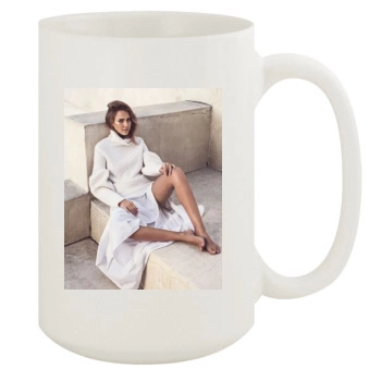 Jessica Alba 15oz White Mug