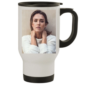 Jessica Alba Stainless Steel Travel Mug