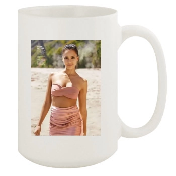 Jessica Alba 15oz White Mug