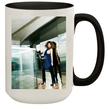 Jessica Alba 15oz Colored Inner & Handle Mug