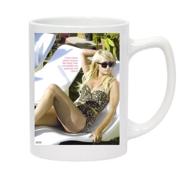 Paris Hilton 14oz White Statesman Mug