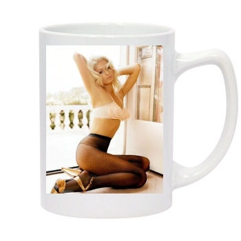 Paris Hilton 14oz White Statesman Mug