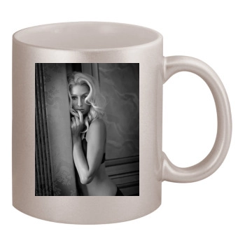 Paris Hilton 11oz Metallic Silver Mug