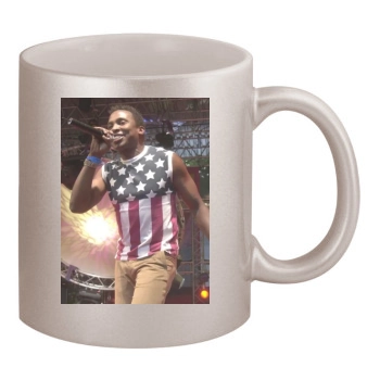 Haddaway 11oz Metallic Silver Mug