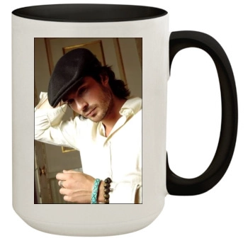 Ian Somerhalder 15oz Colored Inner & Handle Mug