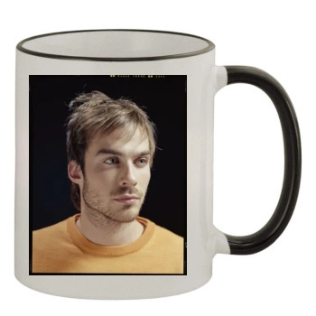 Ian Somerhalder 11oz Colored Rim & Handle Mug