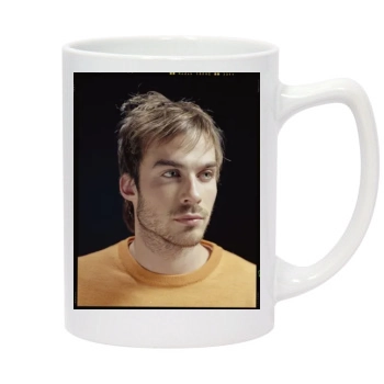 Ian Somerhalder 14oz White Statesman Mug