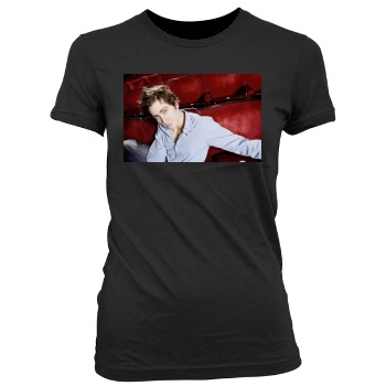 Jake Gyllenhaal Women's Junior Cut Crewneck T-Shirt