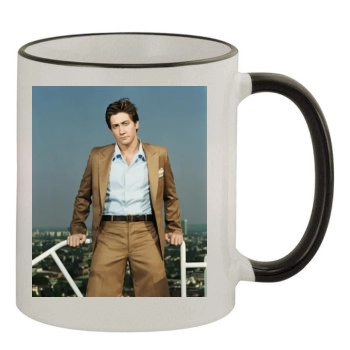 Jake Gyllenhaal 11oz Colored Rim & Handle Mug