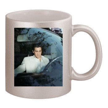 Jake Gyllenhaal 11oz Metallic Silver Mug