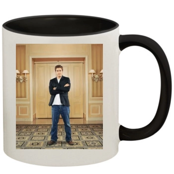 Jake Gyllenhaal 11oz Colored Inner & Handle Mug