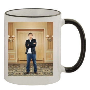 Jake Gyllenhaal 11oz Colored Rim & Handle Mug