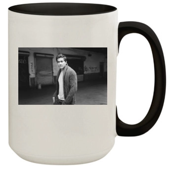 Jake Gyllenhaal 15oz Colored Inner & Handle Mug