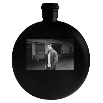 Jake Gyllenhaal Round Flask