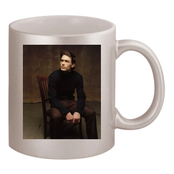 James Franco 11oz Metallic Silver Mug