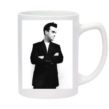 Robbie Williams 14oz White Statesman Mug