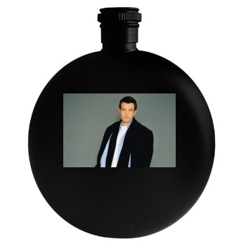 Ben Affleck Round Flask