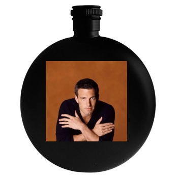 Ben Affleck Round Flask