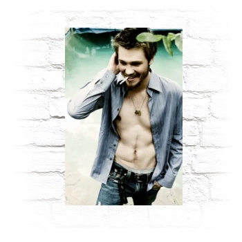 Chad Michael Murray Metal Wall Art