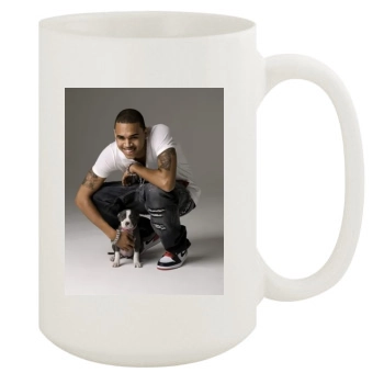 Chris Brown 15oz White Mug