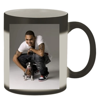 Chris Brown Color Changing Mug