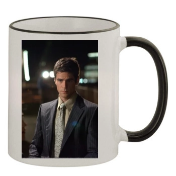 Eddie Cahill 11oz Colored Rim & Handle Mug