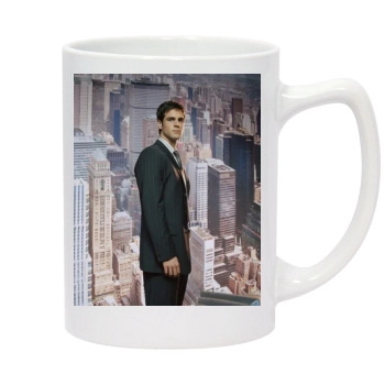 Eddie Cahill 14oz White Statesman Mug