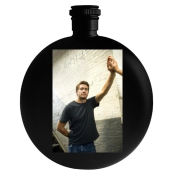 Jake Gyllenhaal Round Flask