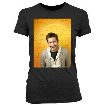 Jake Gyllenhaal Women's Junior Cut Crewneck T-Shirt