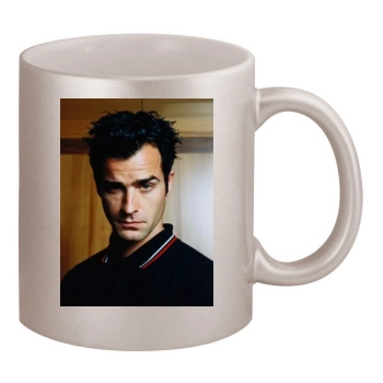 Justin Theroux 11oz Metallic Silver Mug