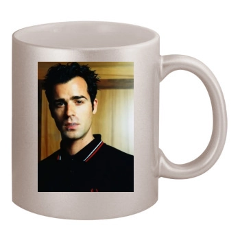 Justin Theroux 11oz Metallic Silver Mug