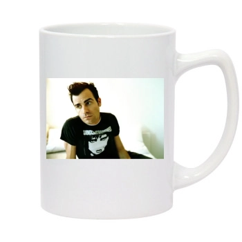 Justin Theroux 14oz White Statesman Mug