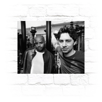 Zach Braff Metal Wall Art