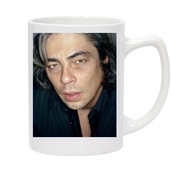 Benicio del Toro 14oz White Statesman Mug