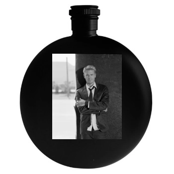 Chad Michael Murray Round Flask