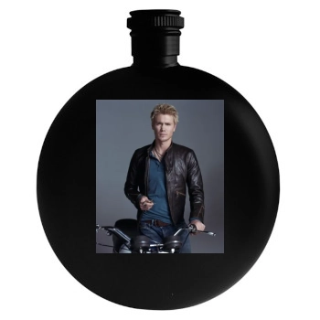 Chad Michael Murray Round Flask