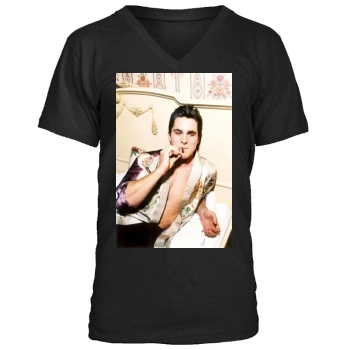 Christian Bale Men's V-Neck T-Shirt