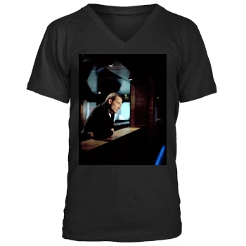 Clive Owen Men's V-Neck T-Shirt