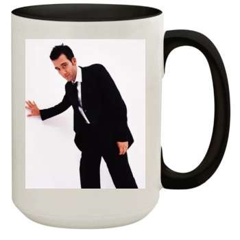 Clive Owen 15oz Colored Inner & Handle Mug