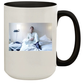 Clive Owen 15oz Colored Inner & Handle Mug