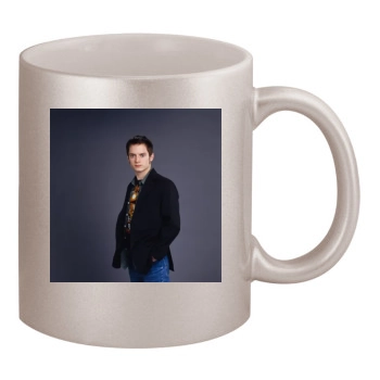 Elijah Wood 11oz Metallic Silver Mug