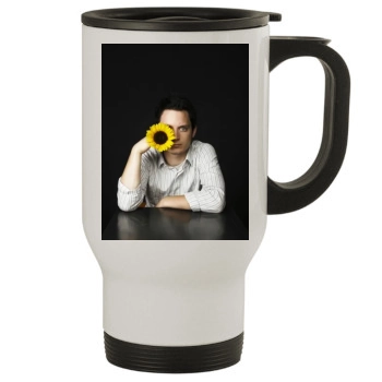 Elijah Wood Stainless Steel Travel Mug