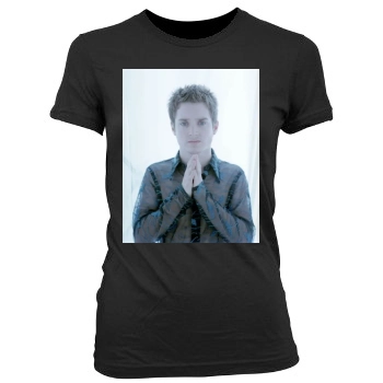 Elijah Wood Women's Junior Cut Crewneck T-Shirt