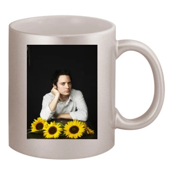 Elijah Wood 11oz Metallic Silver Mug