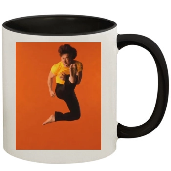 Jackie Chan 11oz Colored Inner & Handle Mug