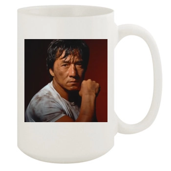 Jackie Chan 15oz White Mug