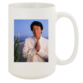 Jackie Chan 15oz White Mug